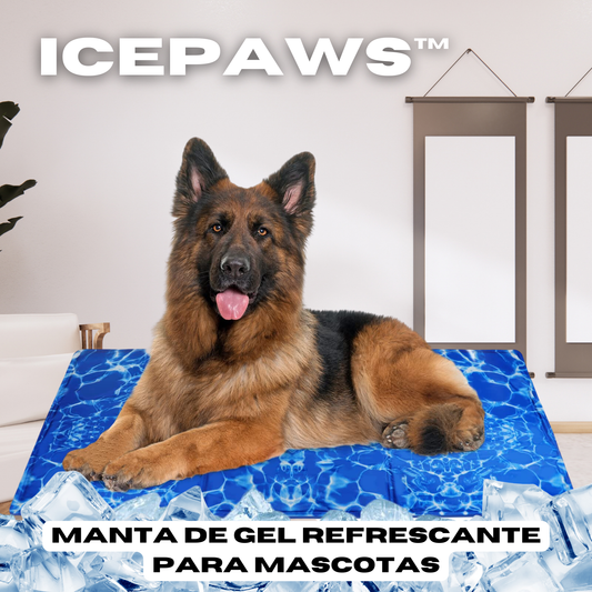 Manta de Gel Refrescante para Mascotas - IcePaws™